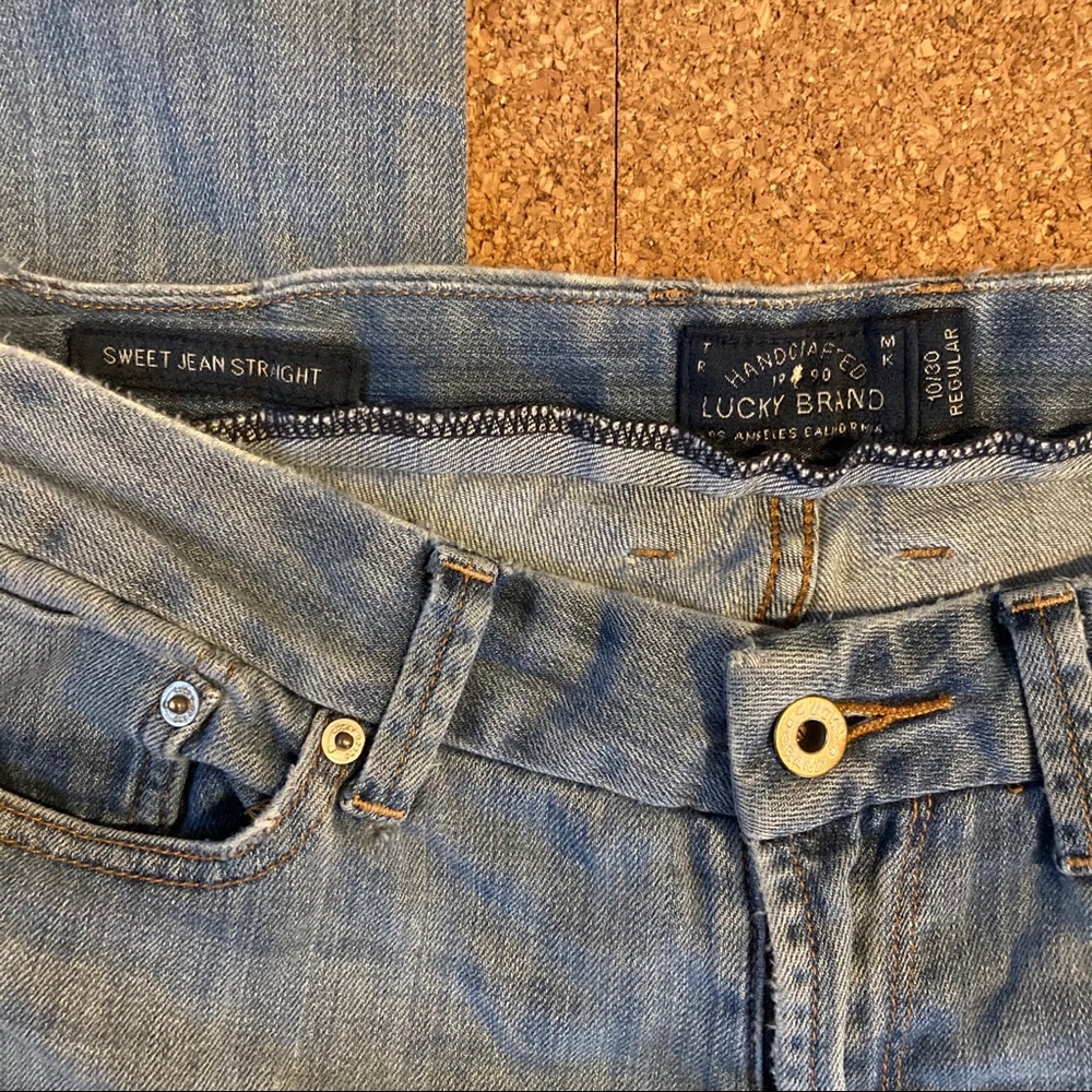Lucky Brand Sweet Jean Straight Jeans